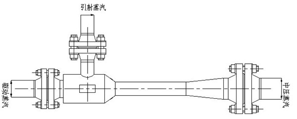 汽轮机压力匹配器（蒸汽喷射热泵）